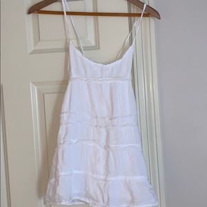 Hollister SunDress WhiteLace Ruffled Detail NWOT